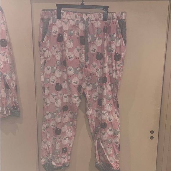 Munki Munki ladies Cozy Pink Sheep Pajamas size XXL preowned - Picture 5 of 7